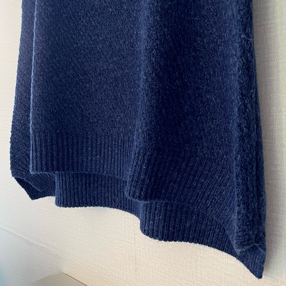 Sweater Vest, Pull-over, Boxy, Oversized, Nubby Weave, Warm Royal Blue, … - Picture 7 of 11